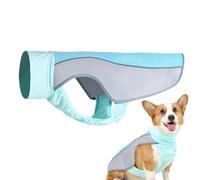 Dog Cooling Vest, Chaleco Refrigerante Perro, Chaleco De Enfriamiento Ligero para Mascotas, Camisas para Perros con Tiras Reflectoras, para Perros Pequeños O Grandes