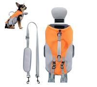 Dog Cooling Vest, Pet Cooling Jacket, Summer Dog Harness with Detachable Shoulder and Stylish Design for Large Medium Small Pets to Wear in Heat or Travel