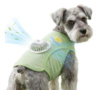 Dog Cooling-Vest, Pet Cooling-Vest with Fan, Summer Dog Cooling-Clothes | Skin-Friendly 3-Speed Cooling-Vest for Small, Medium & Large Dogs, Outdoor Walks, Photo Props & Celebrations