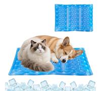 Dog coolingmat40x30cm Phase Change coolingPad for Pets - Portable Summer Pet coolingmatTPU Leakproof Chill Bed | Reusable Self coolingCushion for Dogs Cats Heat Relief Indoor Outdoor Travel Slee