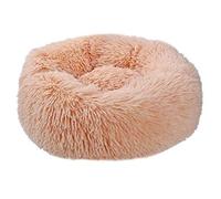 DOG Copenhagen Cesta para Perro, Cesta de Gato, cojín para Perro, Cesta para Perro, cojín de Gato, cojín Suave, Cesta antiestrés, cojín Redondo, diámetro 80 cm, Beige