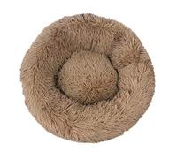 DOG Copenhagen Cesta para Perro, Cesta de Gato, cojín para Perro, Cesta para Perro, cojín de Gato, cojín Suave, Cesta antiestrés, cojín Redondo, 100 cm de diámetro, marrón