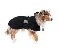 Dog Copenhagen Chaqueta de Malla Back-on-Track para Perro Salchicha y Weltex M, Color Negro