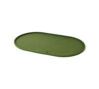 DOG Copenhagen Libra Matel Individual para Perros - Tapete de Comida para Mascotas - Tapete de Silicona para Cuenco de Perro - Antideslizante - Impermeable, Racing Green, M