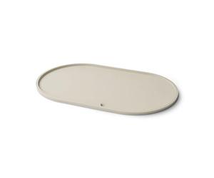 DOG Copenhagen Libra Matel Individual para Perros - Tapete de Comida para Mascotas - Tapete de Silicona para Cuenco de Perro - Antideslizante - Impermeable, Coffee Cream, M