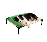 Dog Cot Bed, Portable Sleeping Support, Cooling Mesh Raised, Puppy Camping