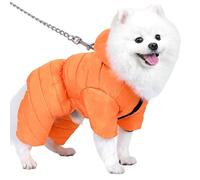 Dog Cotton Coat, chaleco de perro de tick, chaqueta de perro de invierno, chaqueta de perro caliente, ropa de perro a prueba de viento, ropa de perro fría para mascotas, chaqueta de perro aislada,