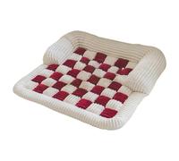 Dog Couch Bed - Protector de sofá para mascotas - Fuzzy Calming Pet Furniture Cover For Large, Medium, And Small Pets No Lipstick Dog Couch Bed - Cozy Fuzzy Calming Mat And Sofa Protector - Pet