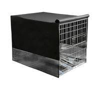 Dog Crate Cover - 41,9 pulgadas impermeable Oxford Cloth | 4-Sided Protective Breathable Dog Kennel Cover, PVC Mesh For Pet Puppy Small, Medium, Large Breed, Home Enclosure, Interior, Travel, Sleep
