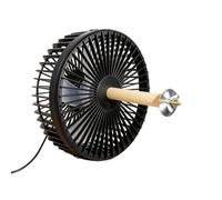 Dog Crate Fan 2-Speed Cage Mount Quiet USB Charging
