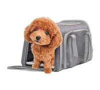 Dog Crate for Travel | Soft Dog Carriers for Small and Medium Dogs | Cat Carriers for Small and Medium Cats | Portable Dog Travel Kennel and Pet Carrier for Cats and Dogs, Ideal for Car TR