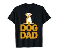 Dog Dad Funny Puppy Lover Pet Owner Cute Daily Vibes Camiseta