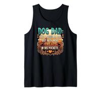 Dog Dad - Líder, Dador de golosinas, Compañero de siesta Camiseta sin Mangas