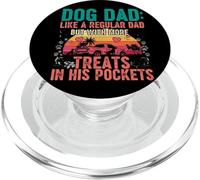 Dog Dad - Líder, Dador de golosinas, Compañero de siesta PopSockets PopGrip para MagSafe