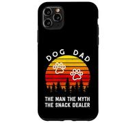Dog Dad The Man The Myth The Snack Dealer - Amante de los Perros Carcasa para iPhone 11 Pro MAX