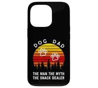 Dog Dad The Man The Myth The Snack Dealer - Amante de los Perros Carcasa para iPhone 13 Pro