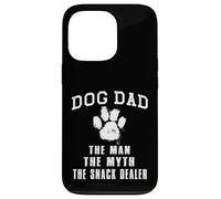 Dog Dad The Man The Myth The Snack Dealer - Amante de los Perros Carcasa para iPhone 13 Pro