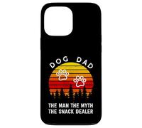 Dog Dad The Man The Myth The Snack Dealer - Amante de los Perros Carcasa para iPhone 13 Pro MAX