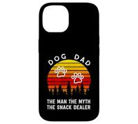 Dog Dad The Man The Myth The Snack Dealer - Amante de los Perros Carcasa para iPhone 14