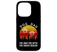 Dog Dad The Man The Myth The Snack Dealer - Amante de los Perros Carcasa para iPhone 14 Pro