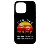 Dog Dad The Man The Myth The Snack Dealer - Amante de los Perros Carcasa para iPhone 14 Pro MAX
