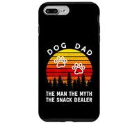 Dog Dad The Man The Myth The Snack Dealer - Amante de los Perros Carcasa para iPhone 7 Plus/8 Plus