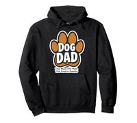 Dog Dad The Man The Myth The Snack Trader Divertido Día del Padre Sudadera con Capucha