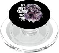 Dog de Terranova Diciendo "Mis mejores amigos lo han hecho" PopSockets PopGrip para MagSafe