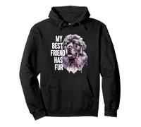 Dog de Terranova Diciendo "Mis mejores amigos lo han hecho" Sudadera con Capucha