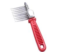 Dog Dematting Comb, Grooming Brush Supplies, Pet Hair Removal Smooth Ergonomic Cat Dematting Tool for Interior, Outdoor Use, Brush for Families and Friends