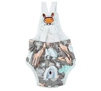 Dog Diaper Female, Washable Pet Panties, Reusable Small Size Diaper with Adjustable Suspender Straps, Soft Fabric Hygiene Wear with Leak Protection, Pet Care Accessory for Home Indoor Outdoor