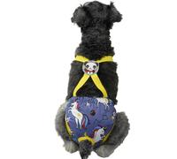 Dog Diaper - Washable Female Panties with Suspender For Incontinence | Leakproof Lining with Adjustable Braces & Breathable Mesh For Absorbing, Containing, Traveling and Training