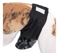 Dog Diapers, Small Male Puppy Training Pads, Adjustable Leak-Proof Wraps, Replacement Trash Bags, Soft Reusable Design for Travel, Home, Apartment, Car, Walking Use, Black