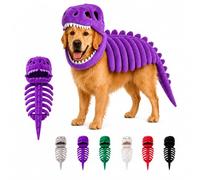 Dog Dinosaur Costume, Dog Skeleton Outfit，Lila：80cm