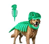 Dog Dinosaur Skeleton Costume, Funny Cat Dog Halloween Costumes Cosplay