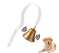 Dog Door Bell, Vintage Brass Bel, Housetraining Dogs and Cats, Loud, Pet Training Bell for Puppies, Any Kinds of Breeds Indoor, Outdoor, Go Outside, Home, Bedroom Entry