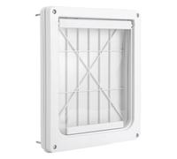 Dog Door For Wall - Transparent Pet Flap Gateway, Weather Resistant Canine Entrance Panel, Lightweight Household Passage Opening, Wall Fitted Animal Solution, Secure Transition Doorway | Daily