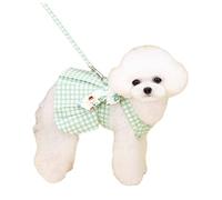 Dog Dress Train Tranesh Set Lindo Bowknot Puppy Falda Summer Pet Clothes para un pequeño Perro Mediano M