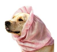 Dog Ear Cover - Pet Head Net Protector for Outdoor Activities | Soft Stretch Ear Protection Sleeve with Puppies Dogs, Lightweight Comfort Accessory for Hiking Walking Camping Travel Grooming, 30x40cm