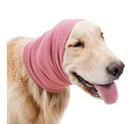 Dog Ear Cover - Quick Dry Wind Blocking Hood, Neck and Ear Snood, Comfort Design Soft Protective Pet Gear | Comfortable Cover For Small Medium Large Breeds Hair Cutting Grooming Shower Bathroom