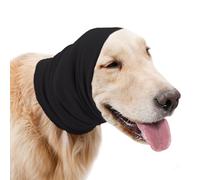 Dog Ear Cover Snood | Calming Soft Pet Hood, Dog Neck and Ear Cover Warmer for Small Medium Large Breeds Hair Cutting Shower Bathroom Walking Outdoor Activities Use, Protection