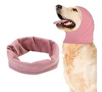 Dog Ear Cover Snood, Calming Soft Pet Hood, Dog Neck and Ear Cover Warmer with Stretchable Fabric, Material with Gentle Fit, Pet Care Accessory for Small Medium Large Breeds Outdoor Activities