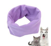 Dog Ear Cover Snood, Calming Soft Pet Hood with Neck and Ear Warmer Design, Stretchy Breathable Fabric Noise Reducing Wrap for Grooming Bath Time Walking Outdoor Activities Small Medium Large Dogs