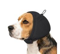 Dog Ear Hoodie - Pet Calming Earmuffs for | Impermeable Elastic Ears Wrap for Dogs | Swimming Vet Visit Bathing Startled Pet Ear Cover. Algodón Cloth, 60-90 g.