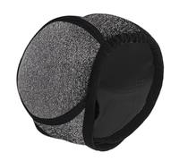 Dog Ear Muffs - Waterproof Pet Hood Ear Protection for Dogs, Adjustable Cotton Winter Head Warmer Scarf, Noise Reducing Comfortable Wrap, for Shower Bath Walking Travel Vet Visit Outdoor Cold Weather