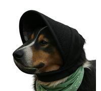 Dog Face Cover, Protective Transpirable Adjustable Headwear, Large Dogs Field Guard for Travel, Walking, Climbing, Training, Hunting & Hiking
