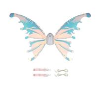 Dog Fairy Wings | Christmas Light Up Costume | Electric Dog Role-Play Costume | for Pet Large Medium Party Parade Masquerades Easter Theater Carnival