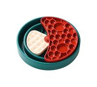 Dog Feeder, Anti-Choke Bowl, 10.83 Inches, Interactive Dish, 360 Degree Rotation, Stress Reduction Design, Healthy Eating Tool, Puppy Pet Safety, Non-Slip Base, for Home Mealtime Training Routine