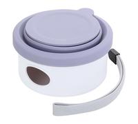 Dog Feeding Bowl, Foldable Silicone Pet Snack Dish with Waste Bag Holder, Compact Portable Travel Water Bowl for Dogs and Cats 150ml, 90mlx2, Multiple Colors