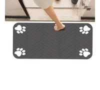 Dog Feeding Mat, absorbente para mascotas mate, antideslizante Feeding Pad, Cat Feeding Mat, Pet Placemat, Floor Protection Mat, Large Dog Mat, 60 x 90 cm, 23,62 x 35,43 pulgadas. Producto Weight: 910